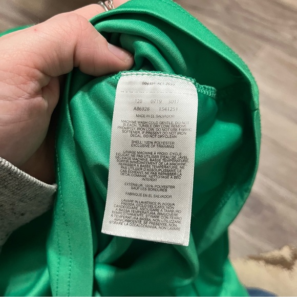 Columbia Green Yellow Lettering Long Sleeve T-Shirt; XL 18-20 Boys - Picture 6 of 8